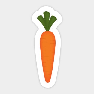 Carrot Design Sticker